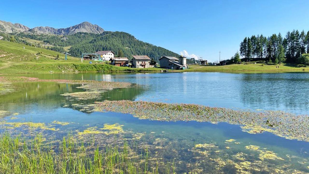 Locanda Ristorante Bar Del Lago ชามัวส์ ภายนอก รูปภาพ